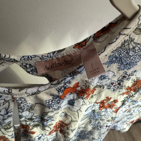 Floral Rutched Front Top - Picture 3 of 3